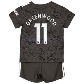 Barn Fotballdrakter Manchester United Greenwood 11 Borte 2020-21 Kortermet